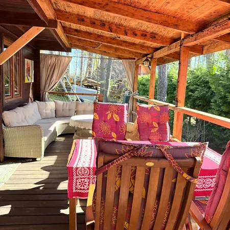 Lesny Zakatek W Bogaczewie Kolo Moraga Hébergement de vacances Güldenboden